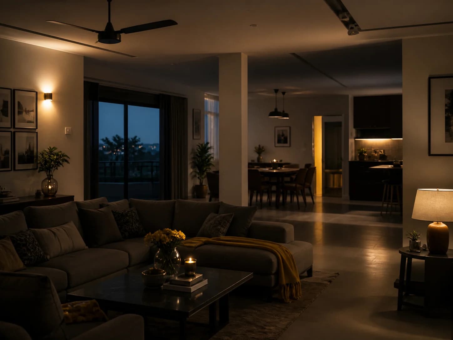 Illustrative home backup environment